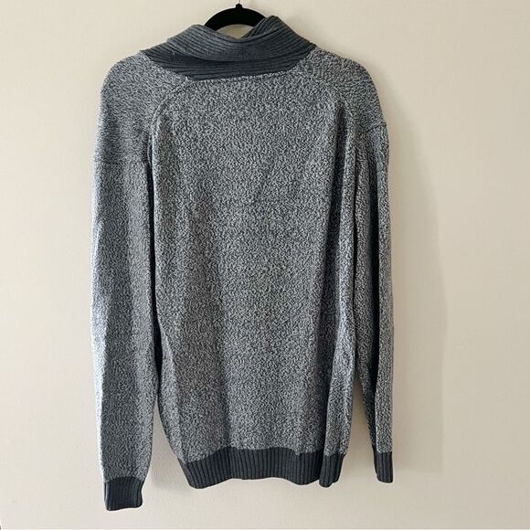 Men’s Jos. A Banks Collared Sweater Two Tone Gray - Picture 5 of 5